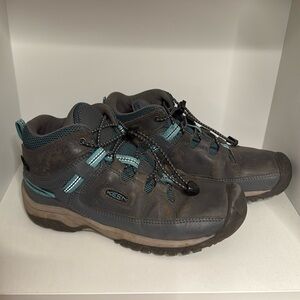Keen Kids’ Girls Targhee Waterproof Boot Hiking Boots size big kid 4